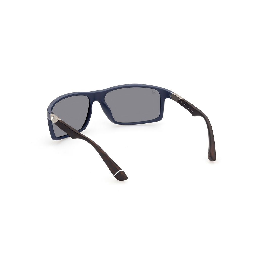 WEB EYEWEAR Blue Acetate Sunglasses