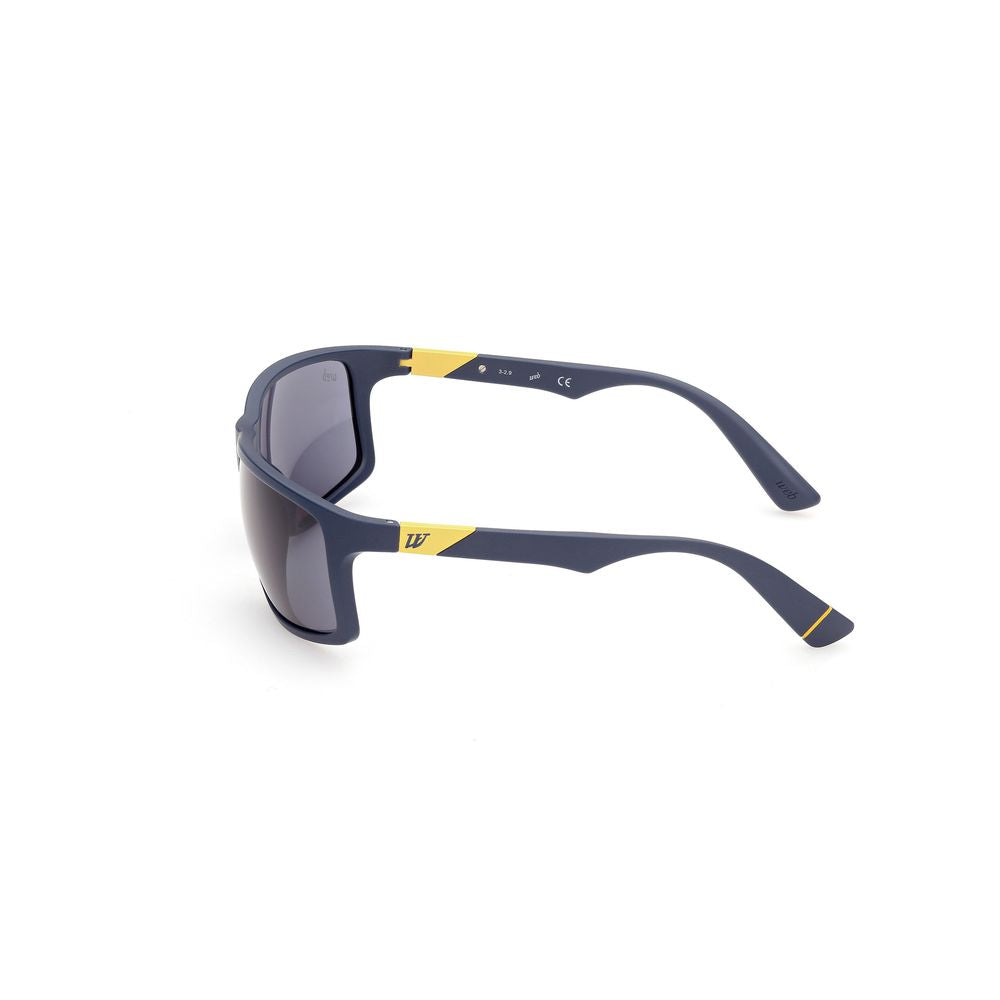 WEB EYEWEAR Blue Acetate Sunglasses
