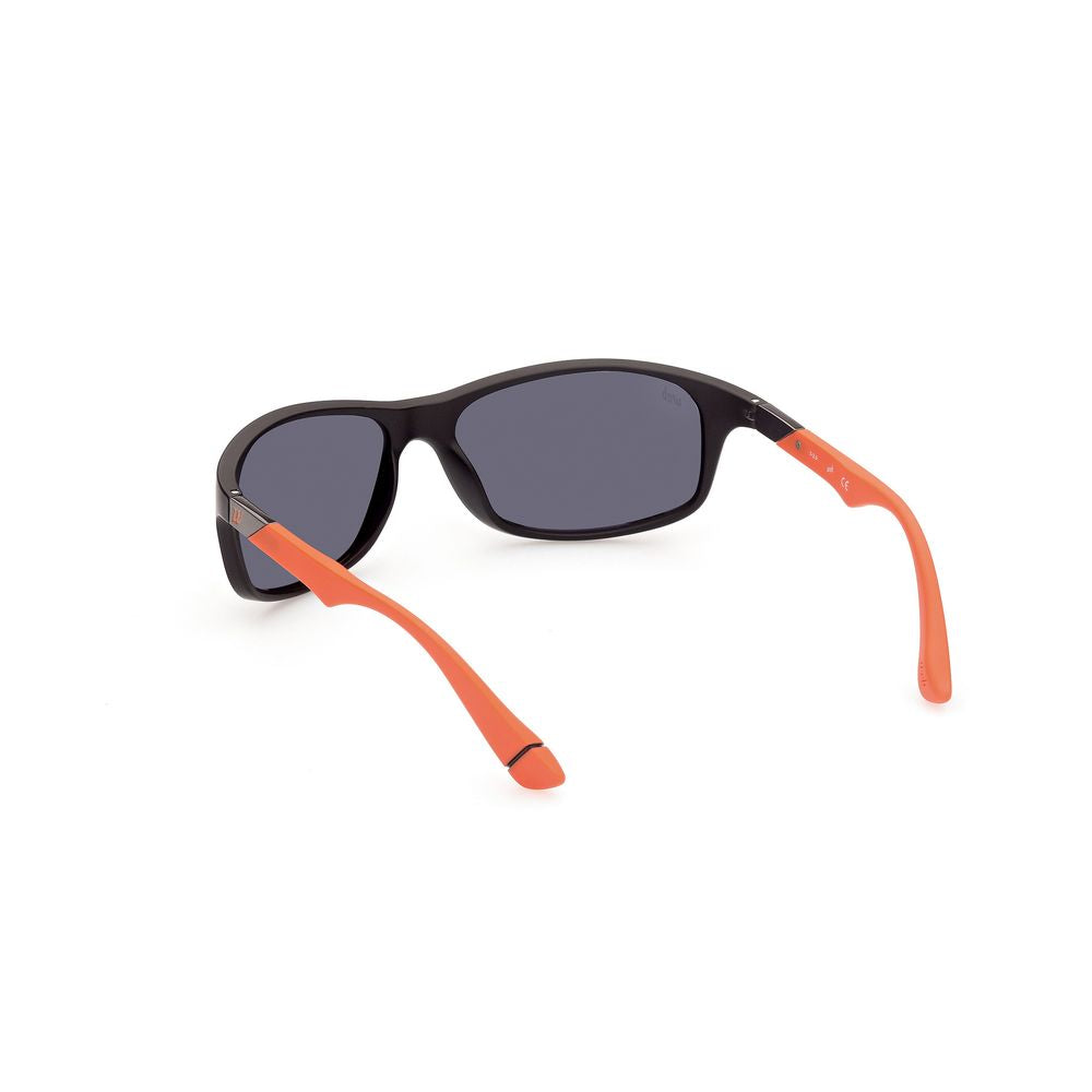 WEB EYEWEAR Black Acetate Sunglasses