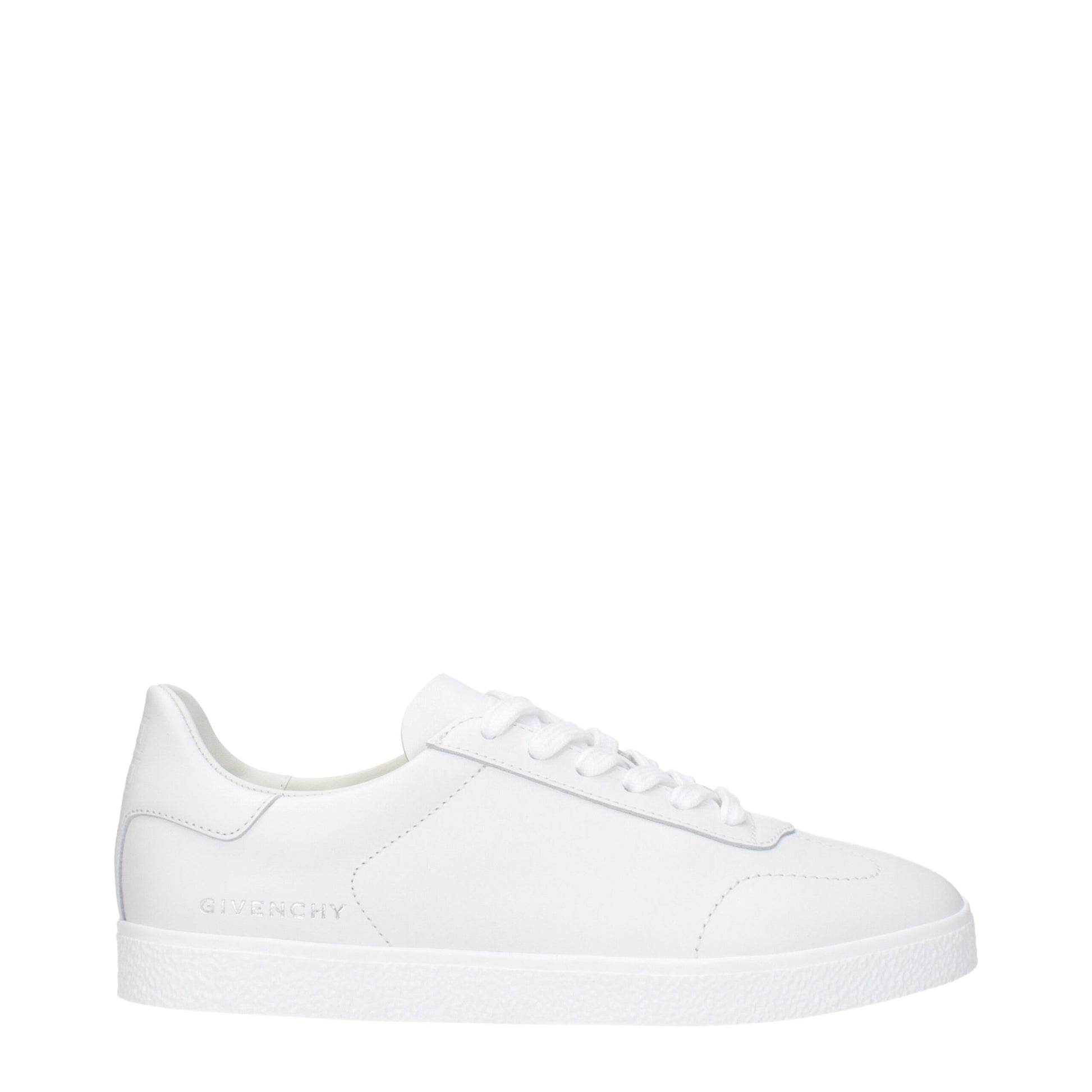 Baskets basses en cuir blanc Givenchy