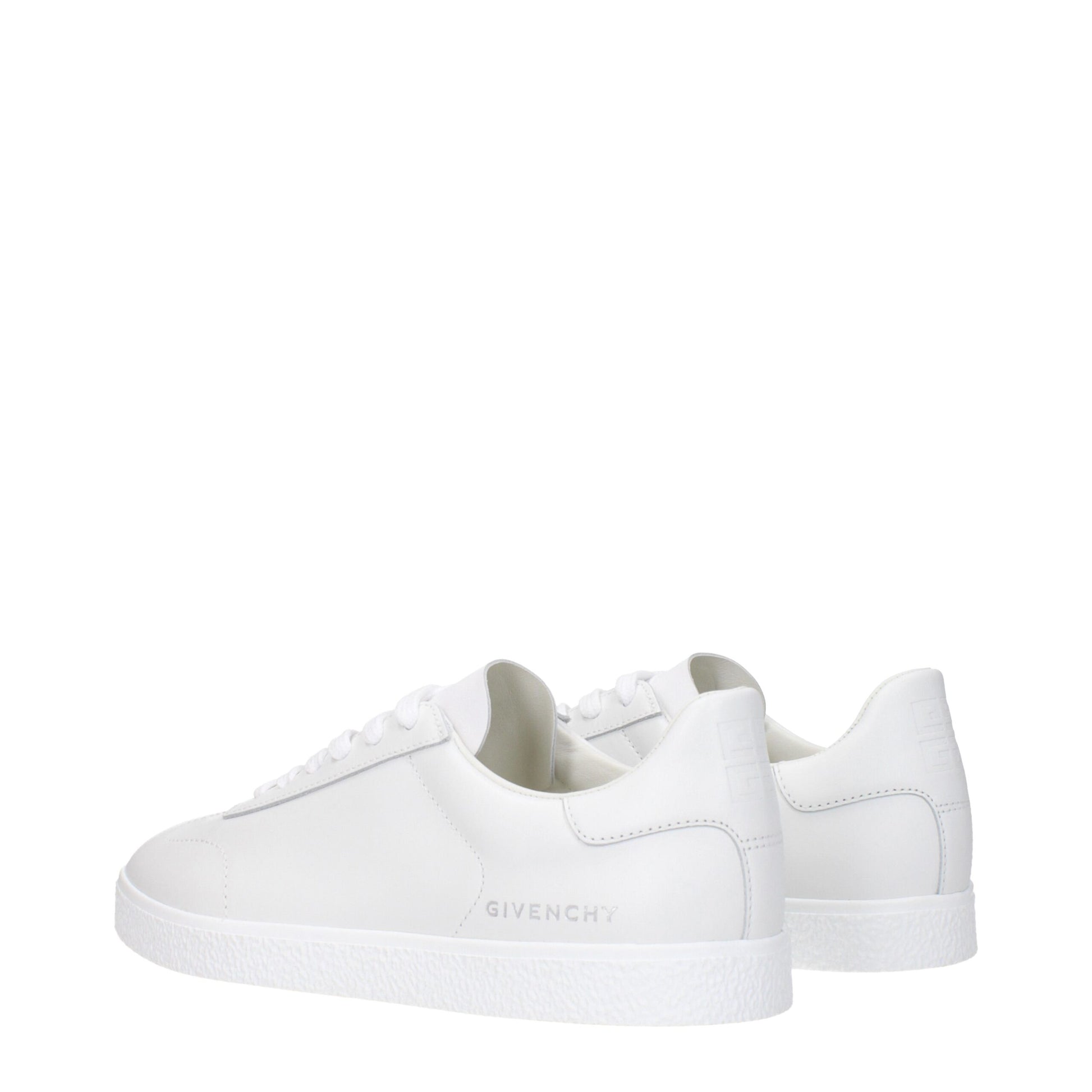 Baskets basses en cuir blanc Givenchy
