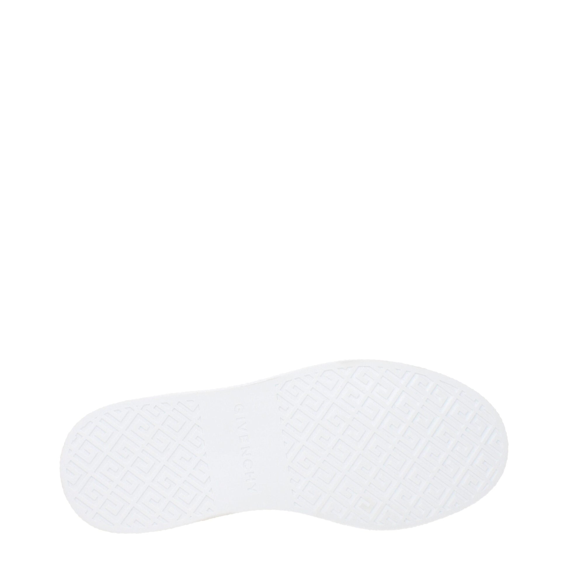Baskets basses en cuir blanc Givenchy