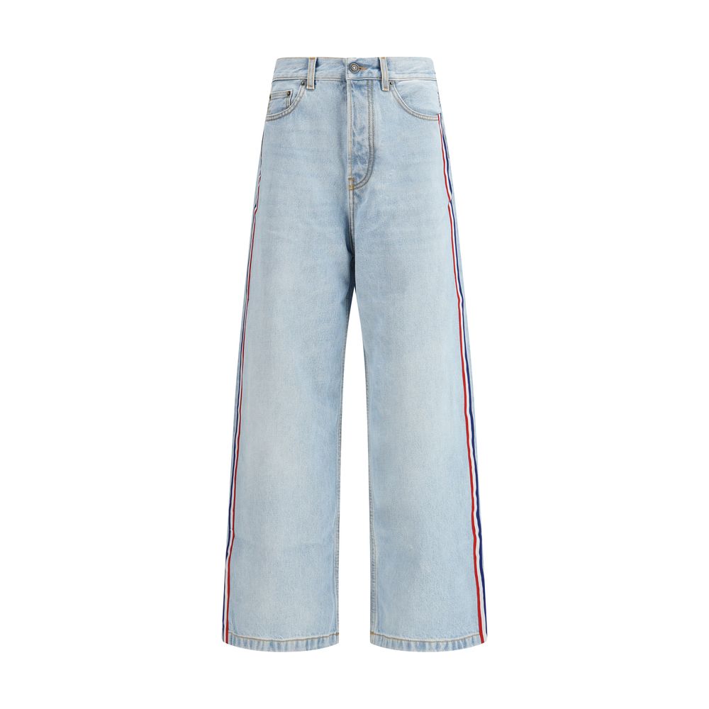 Fiorucci Light Blue Cotton Jeans Denim