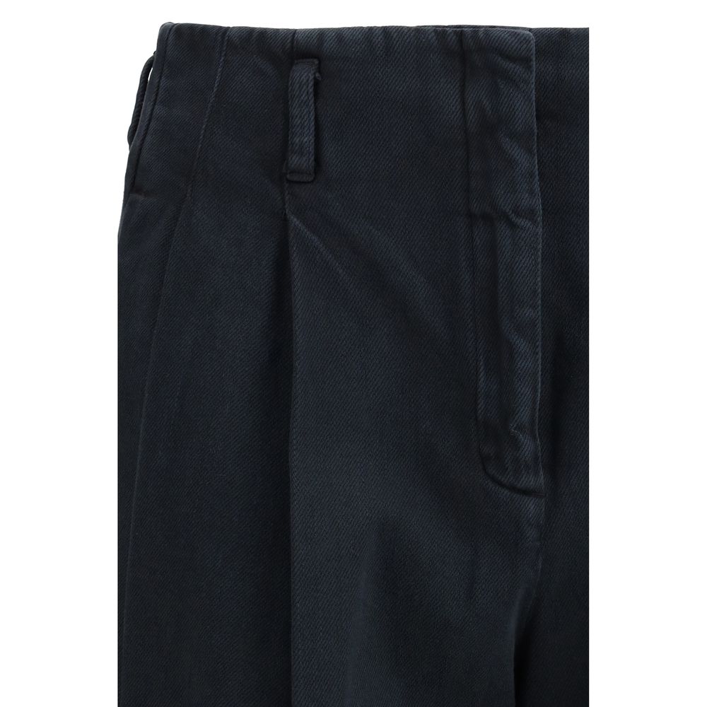 Golden Goose Black Casual Pants for Women detail view
