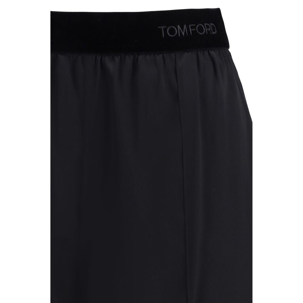 Tom Ford Black Casual Pants for Women detail view