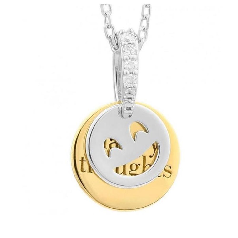SECRECY Collier en Or et Argent