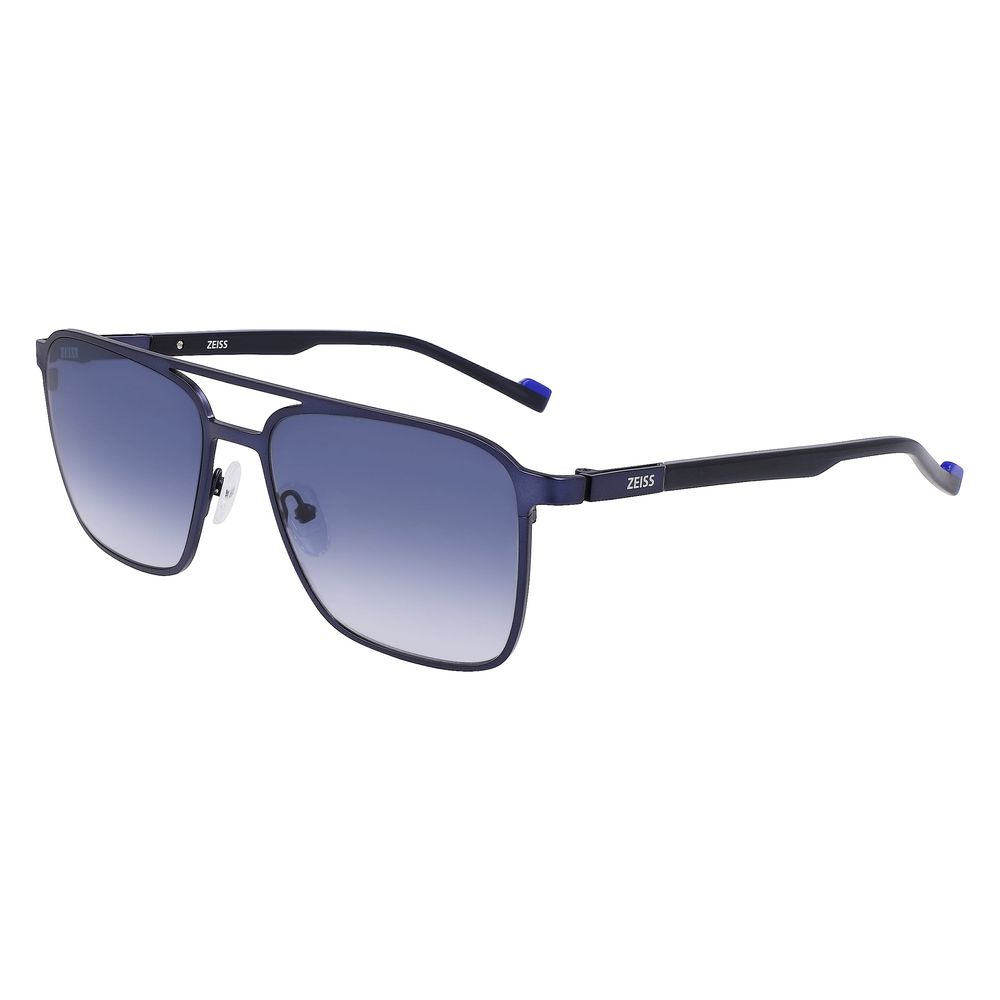 Lunettes de soleil ZEISS en métal bleu