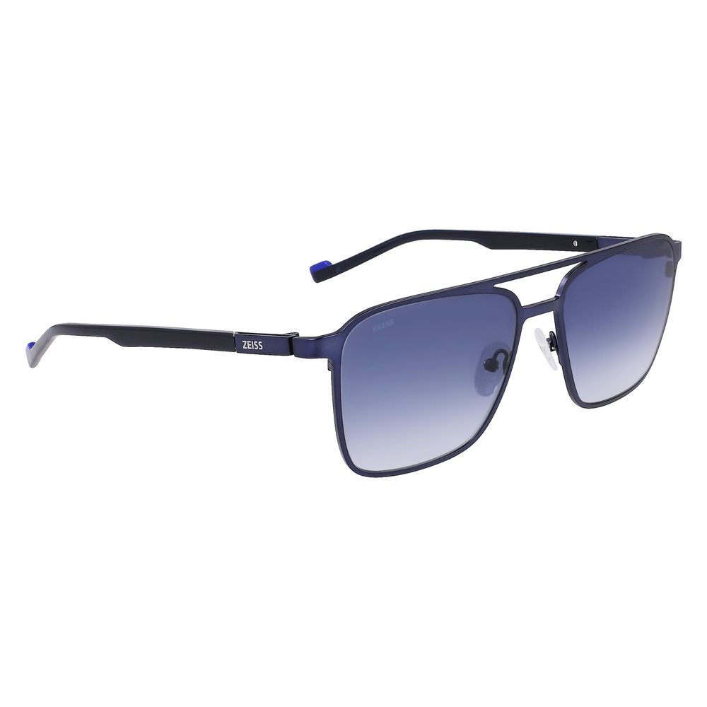 Lunettes de soleil ZEISS en métal bleu