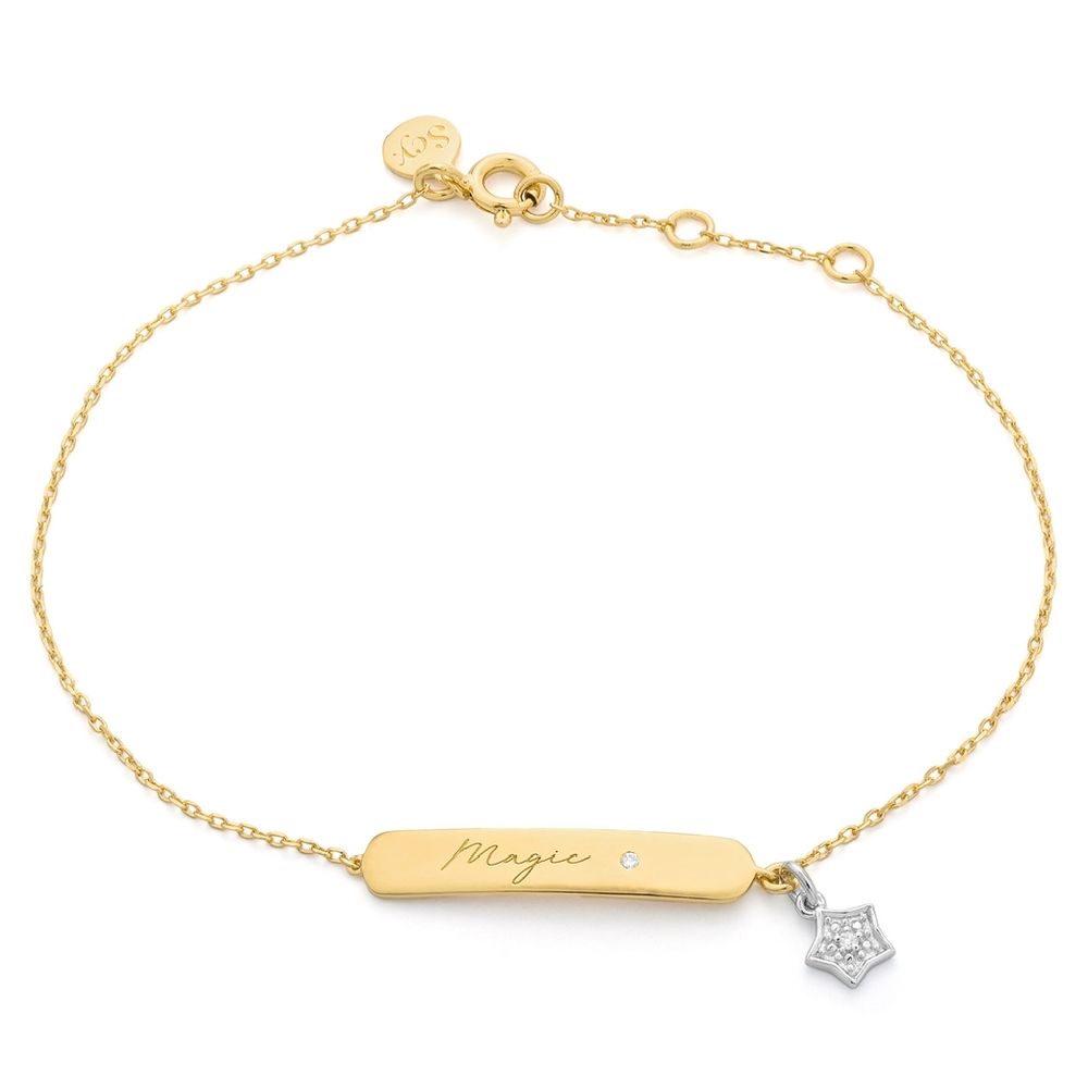 Bracelet Or Argent SECRECY