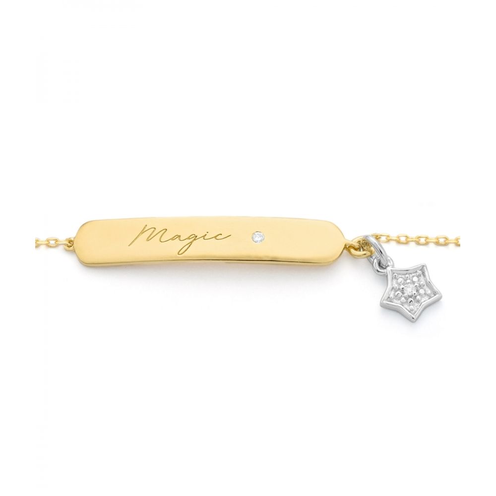 Bracelet Or Argent SECRECY
