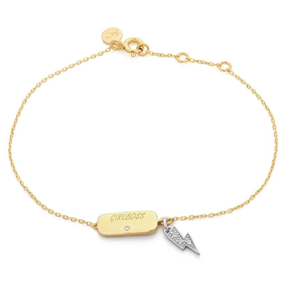 SECRECY Gold Silver Bracelet