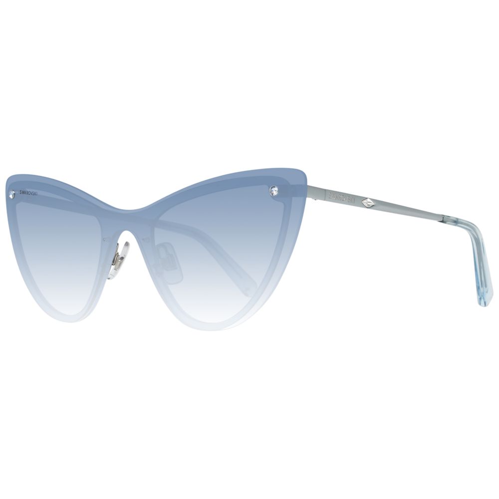 Swarovski Blue Metal Sunglasses