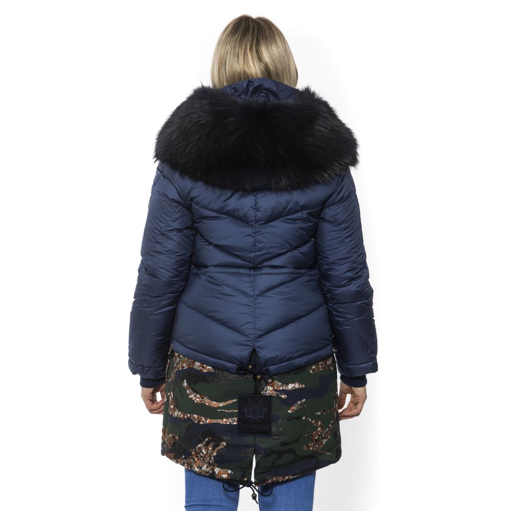 Mr&Mrs Italy Blue Jacket for Women detail view