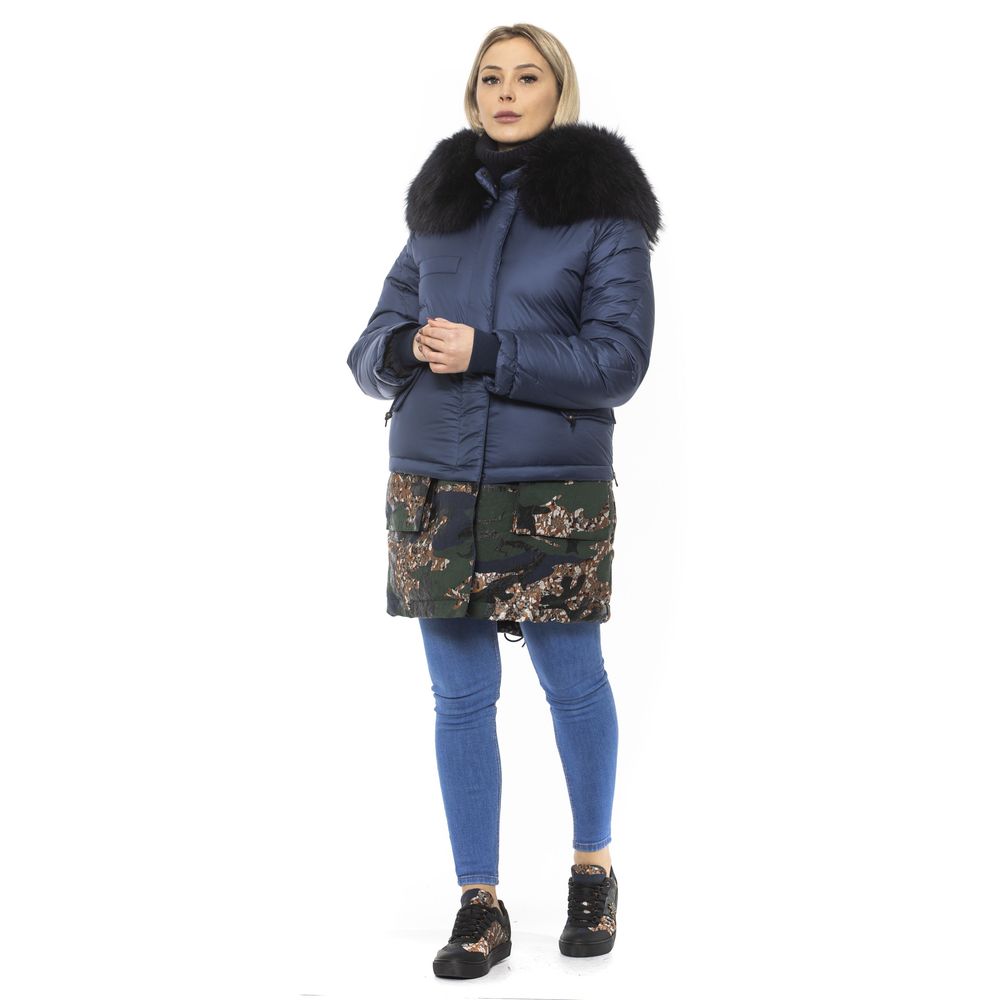 Mr&Mrs Italy Blue Jacket for Women side view