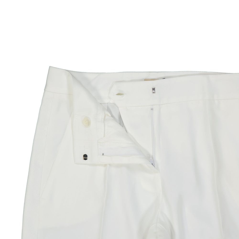 BLANCA VITA White Casual Pants for Women detail view
