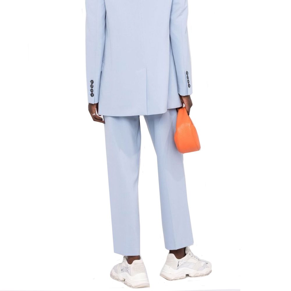 BLANCA VITA Blue Dress Pants for Women detail view