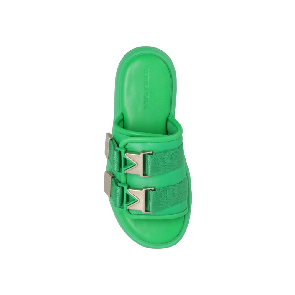 Bottega Veneta Multicolor Slides for Women side view