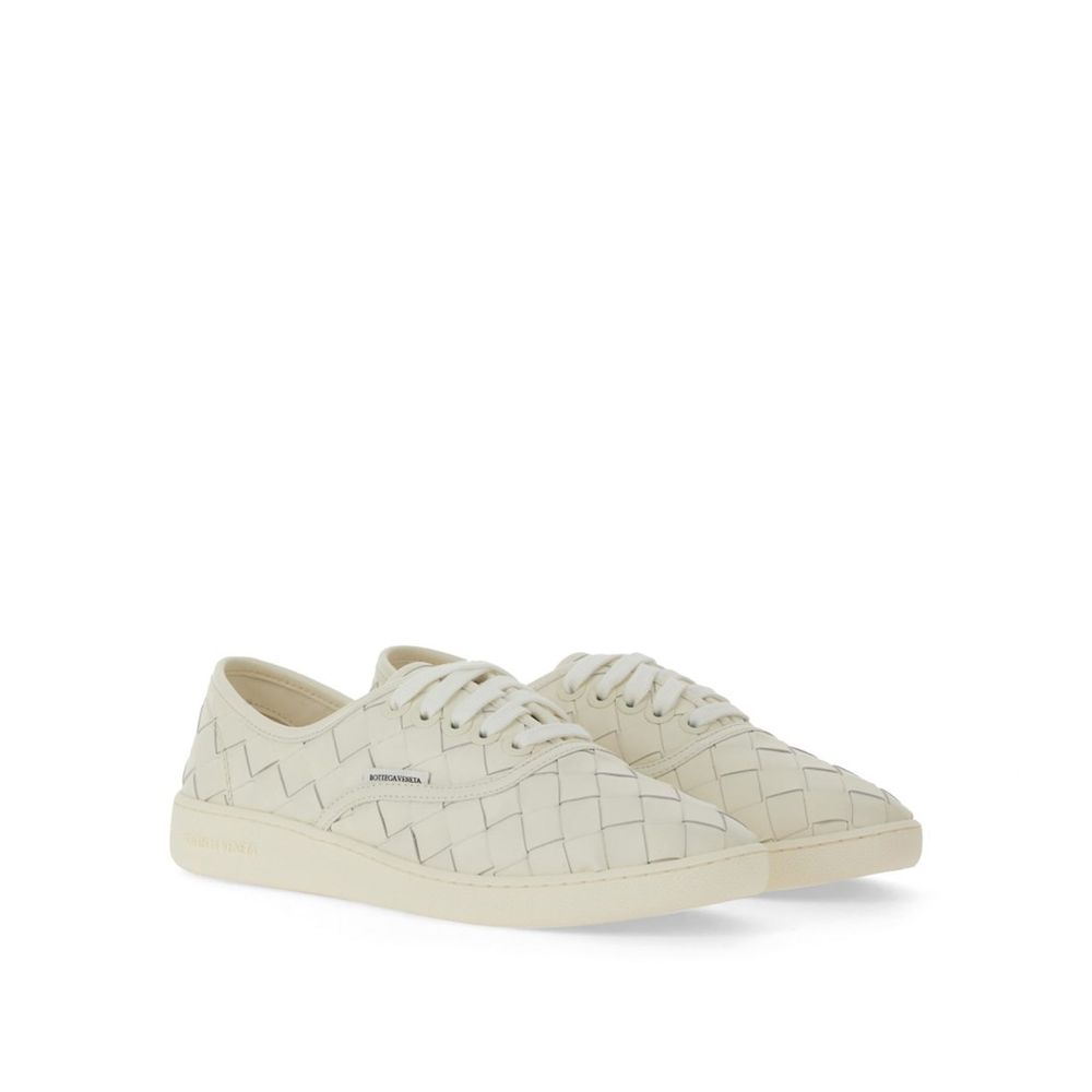 Bottega Veneta White Low Top Sneakers for Men alternate view