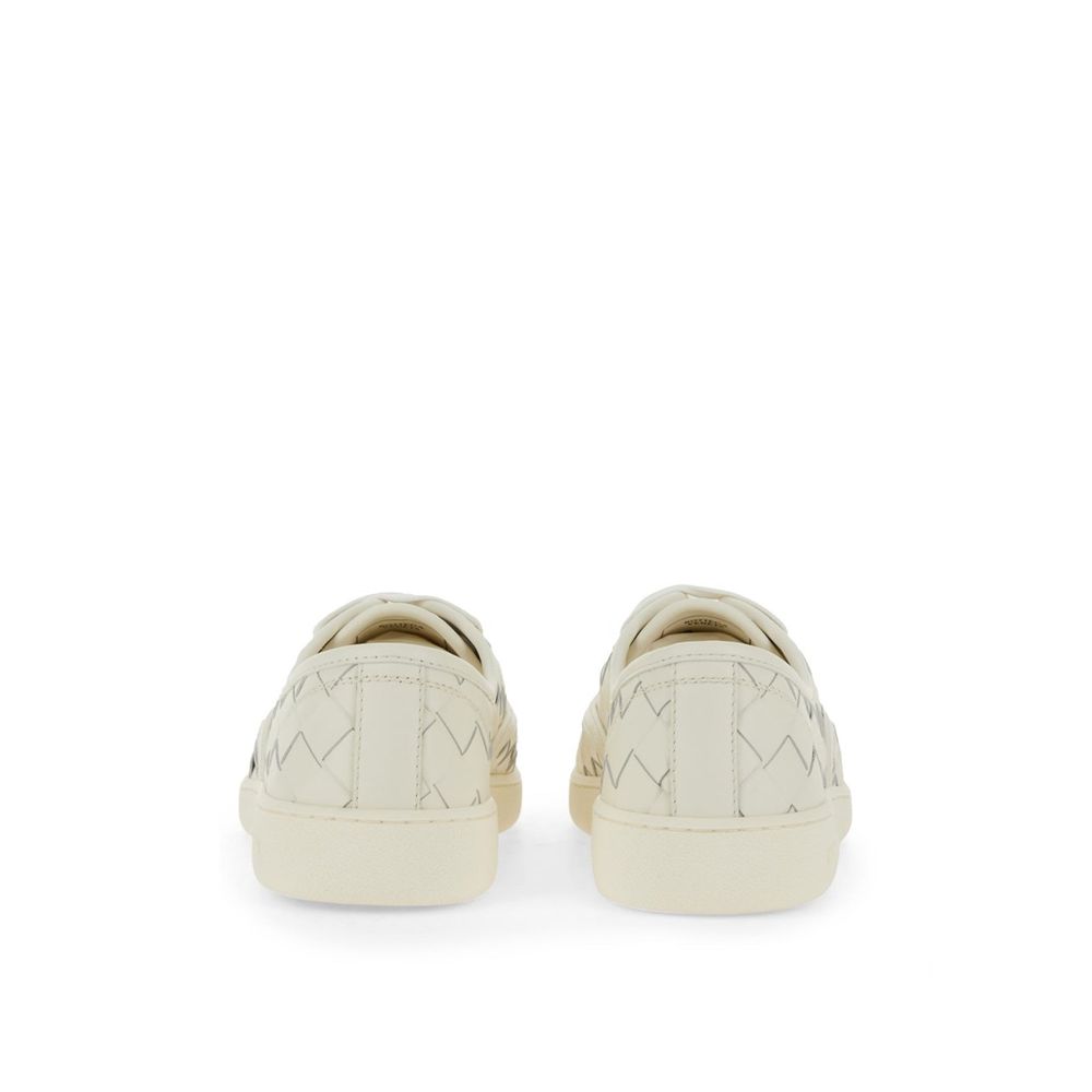 Bottega Veneta White Low Top Sneakers for Men detail view