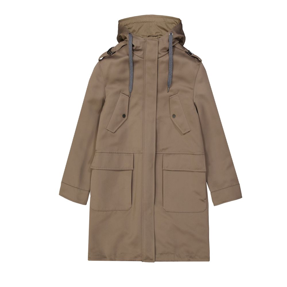 Brunello Cucinelli Brown Parkas for Women