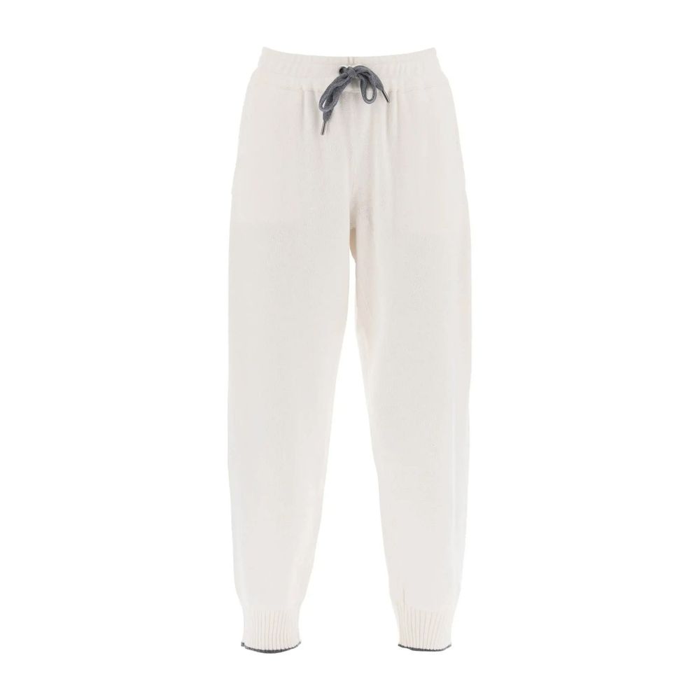 Brunello Cucinelli White Casual Pants for Women