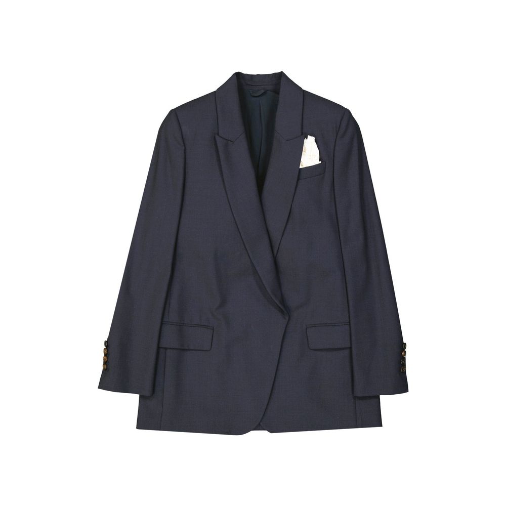 Brunello Cucinelli Blue Coat for Women