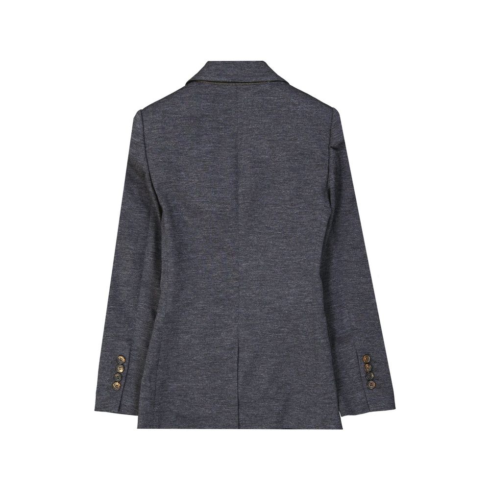 Brunello Cucinelli Grey Blazer for Women alternate view