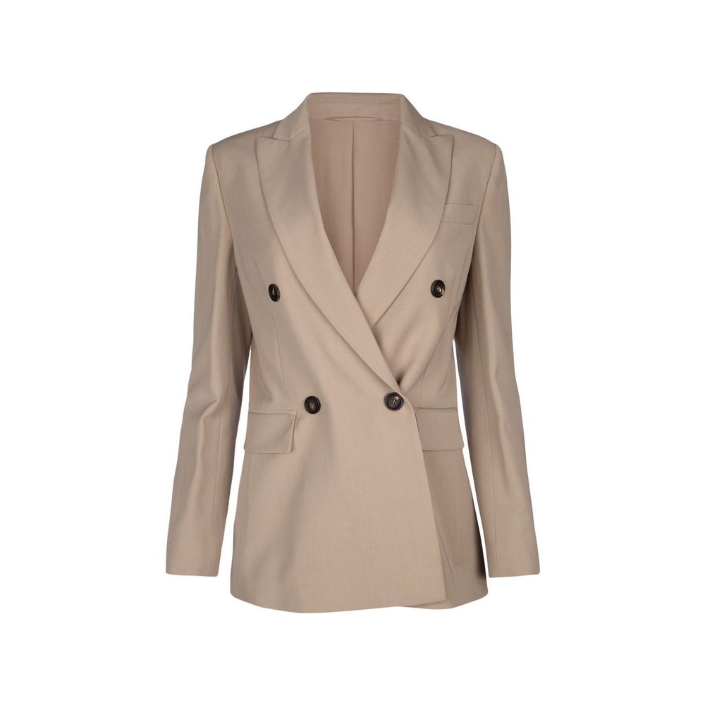 Brunello Cucinelli Beige Blazer for Women