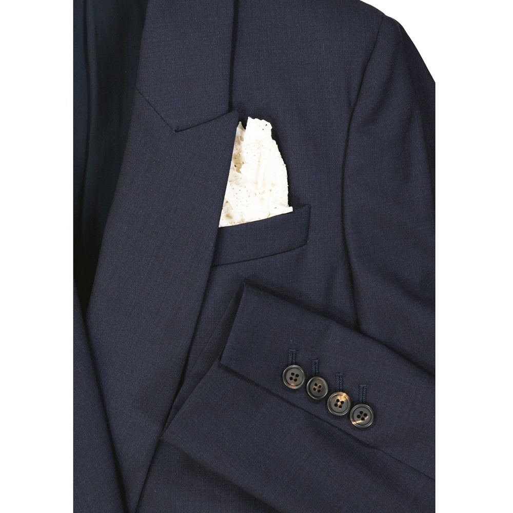 Brunello Cucinelli Blue Coat for Women detail view