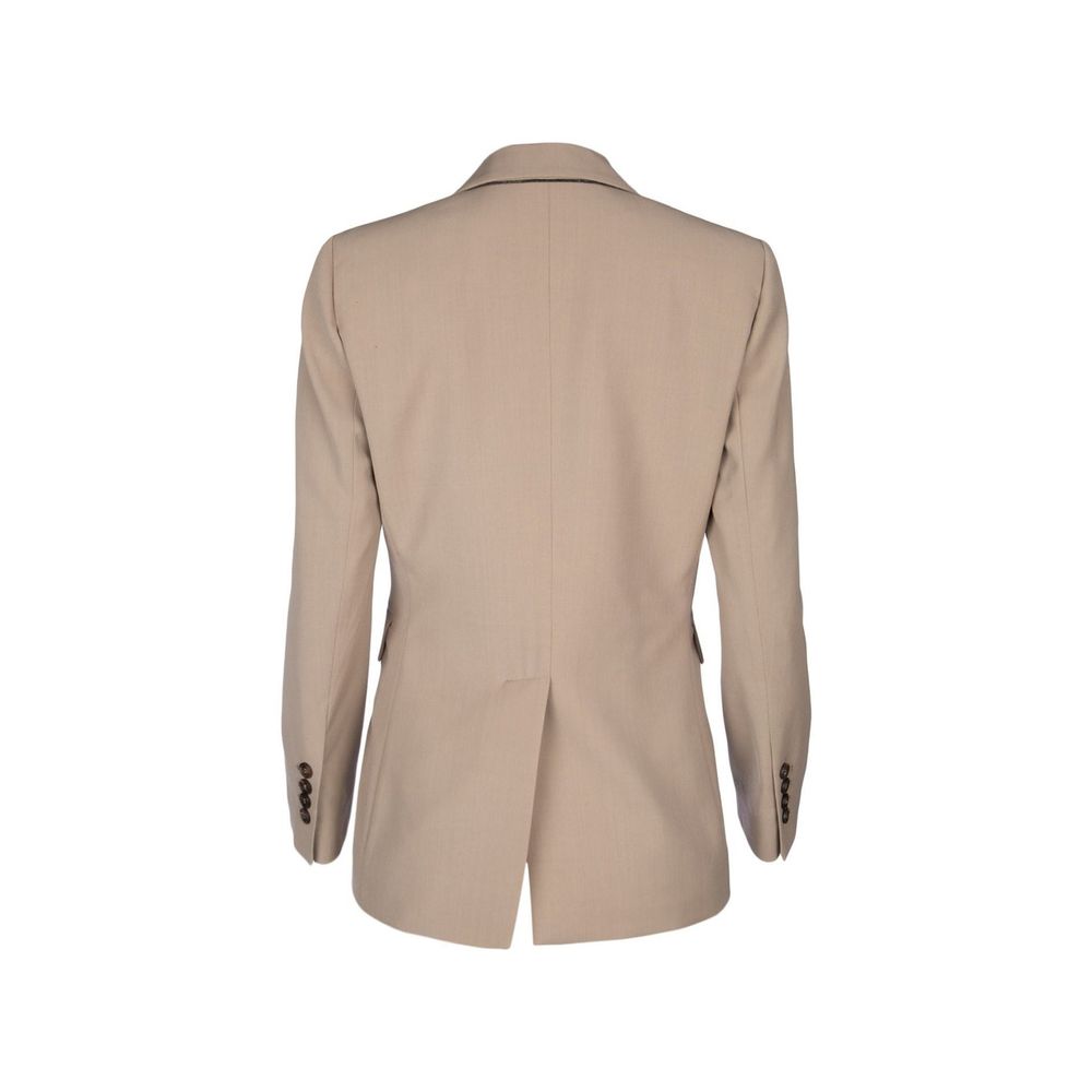 Brunello Cucinelli Beige Blazer for Women alternate view