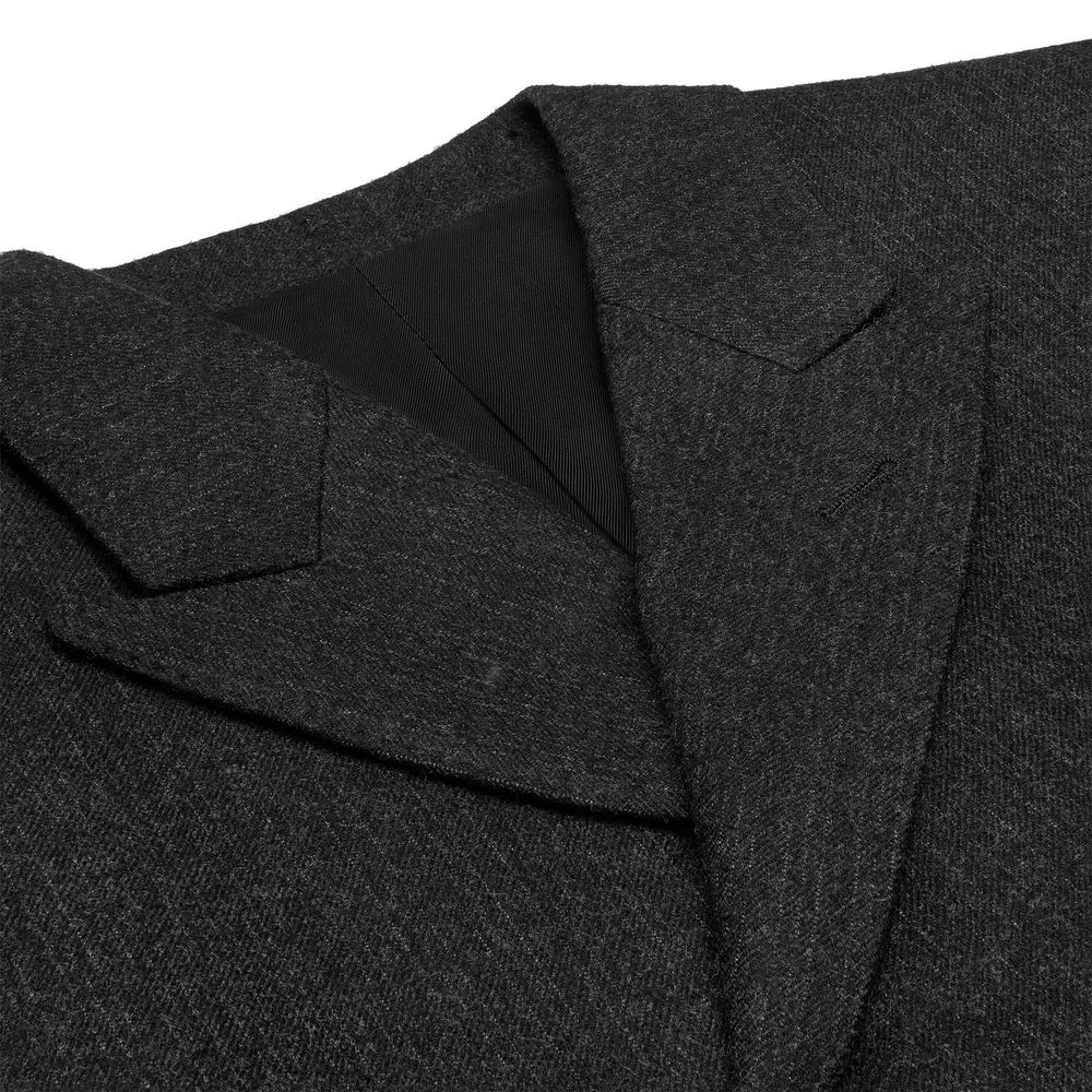Blazer en laine gris Céline