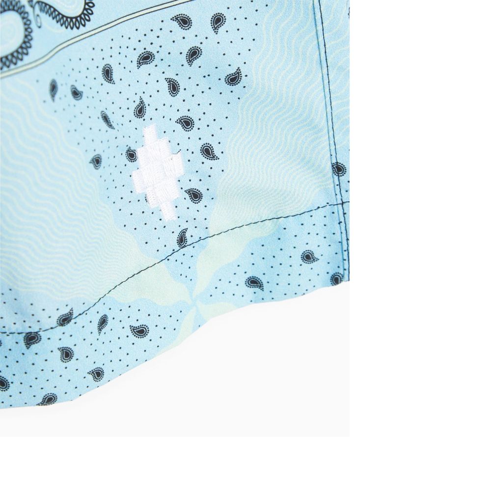 Marcelo Burlon Bicolor Polyamide Shorts