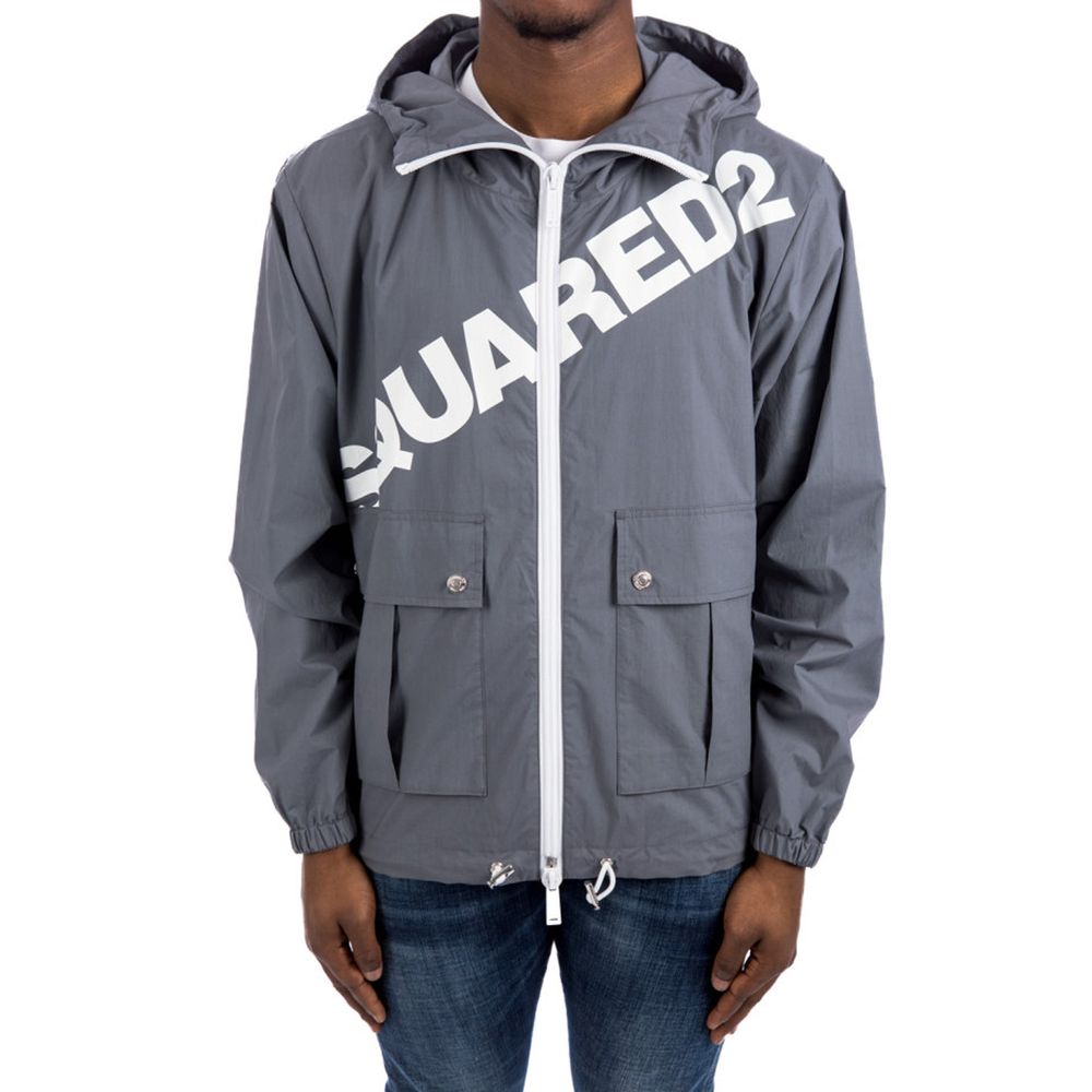 Blouson Dsquared² en coton gris