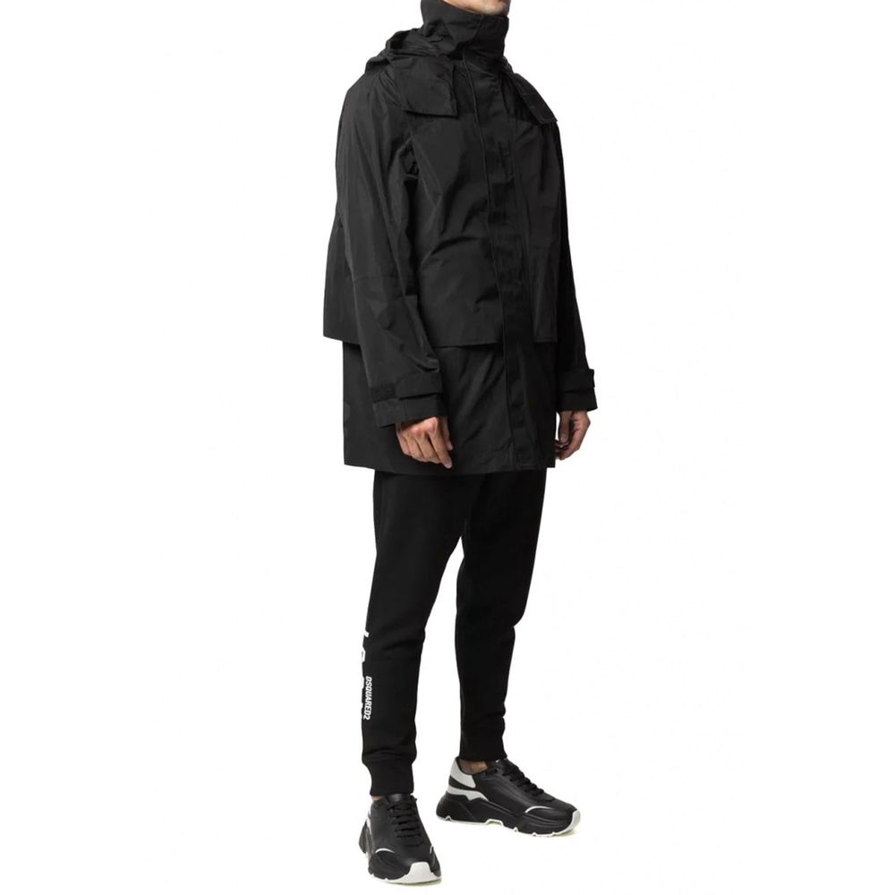 Veste Dsquared² en nylon noir