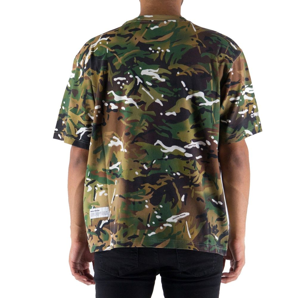 T-shirt bicolore en coton Heron Preston