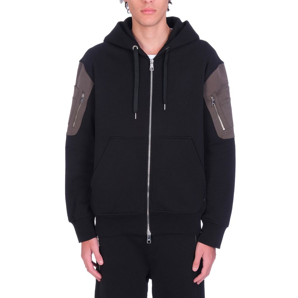 Sweat-shirt Neil Barrett en coton noir