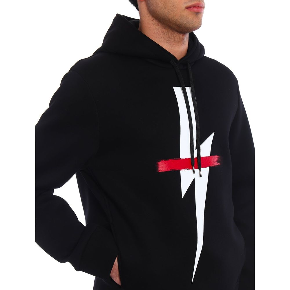 Neil Barrett Black Sweatshirt for Men side view