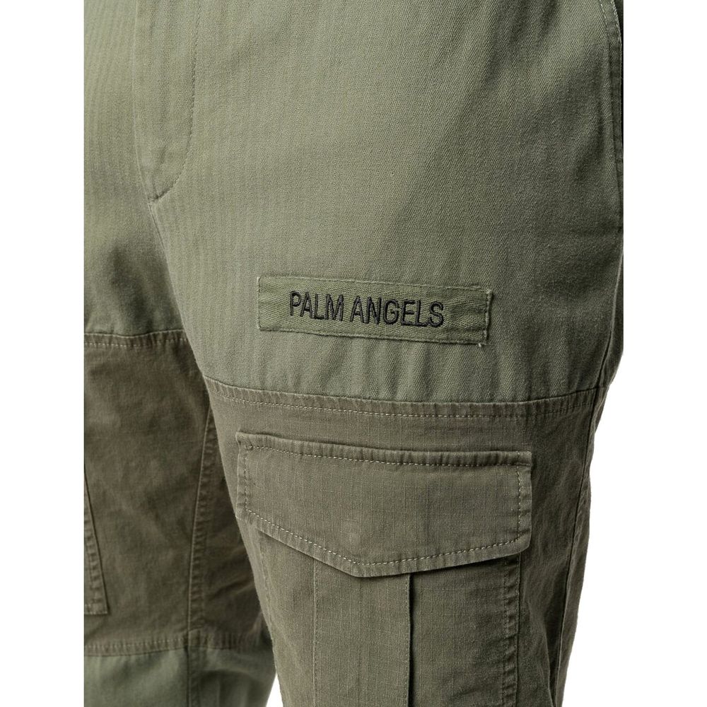 Palm Angels Multicolor Cargo Pants for Men side view