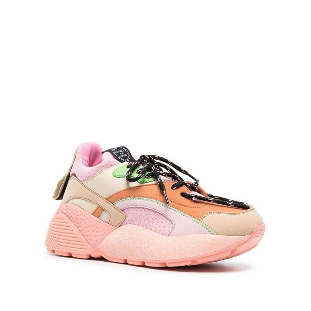 Stella McCartney Orange Chunky Sneakers for Women alternate view
