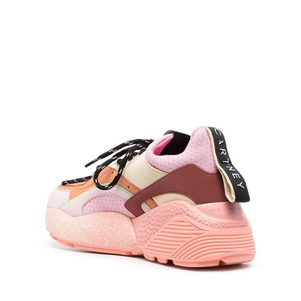 Stella McCartney Orange Chunky Sneakers for Women detail view