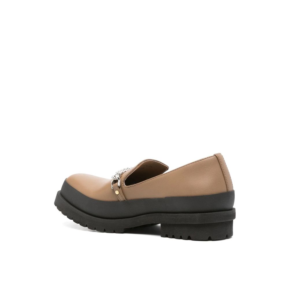 Stella McCartney Brown Slip On Loafers for Women detail view