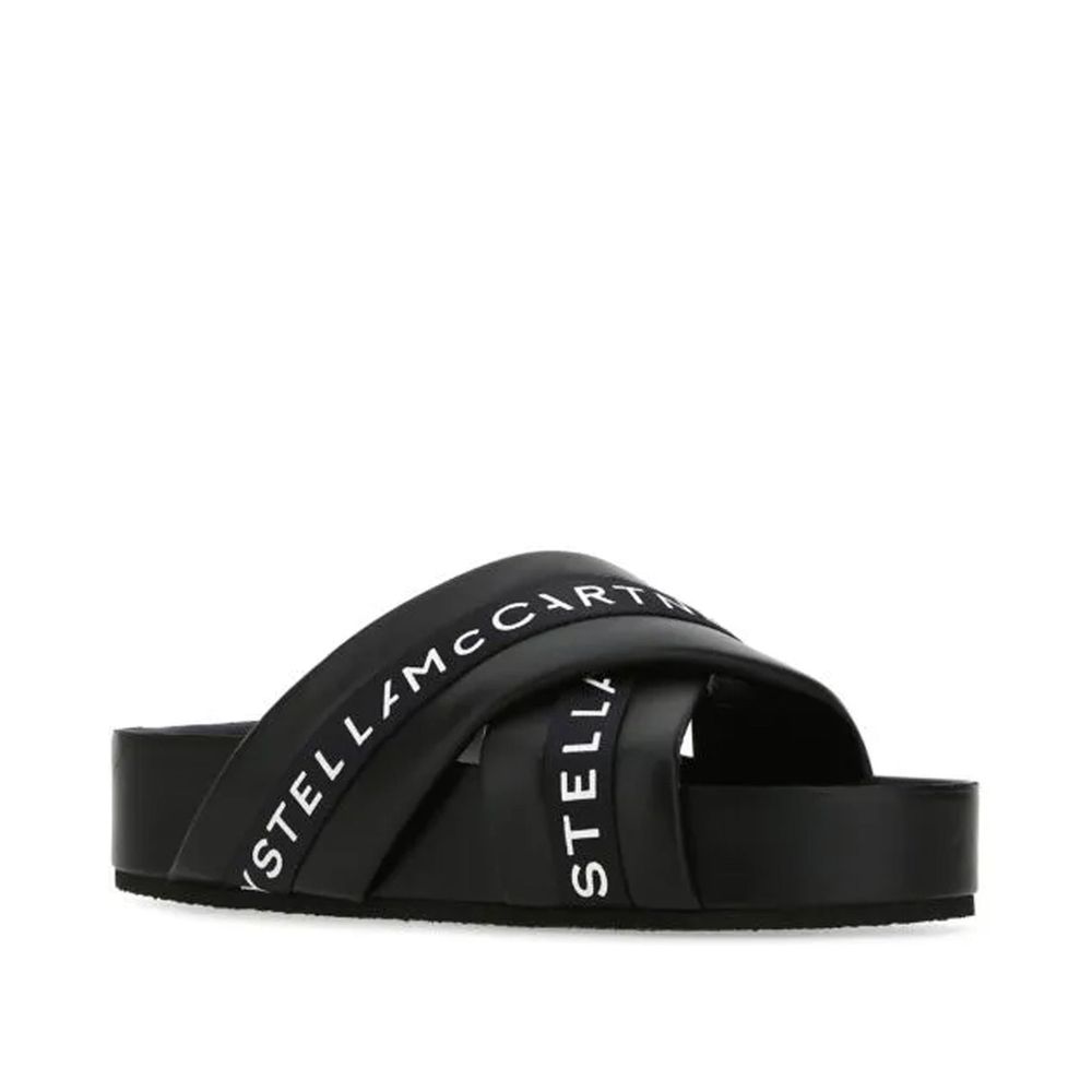 Stella McCartney Chaussons en polyéthylène noir