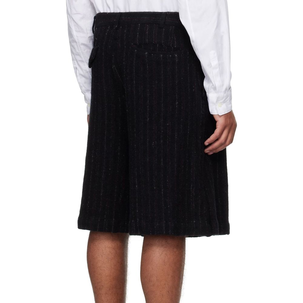 Comme Des Garçons Black Nylon Knee Length