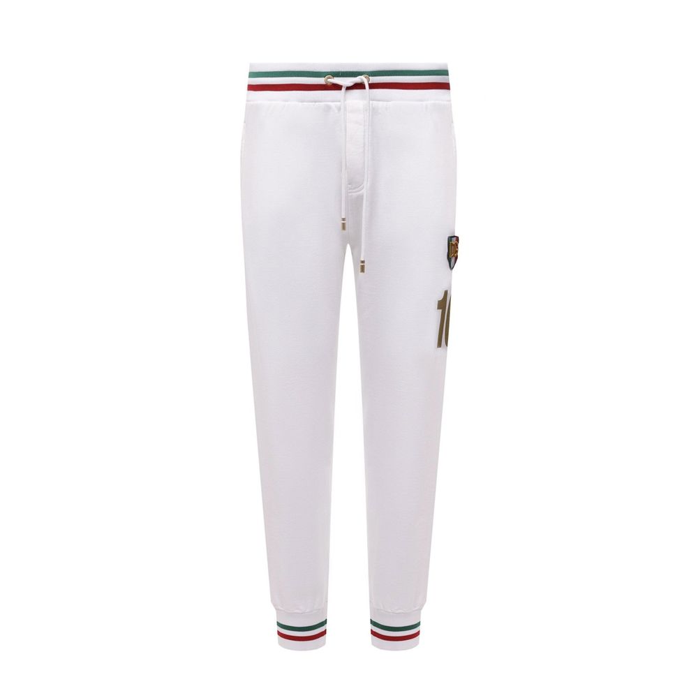 Dolce & Gabbana White Joggers for Men