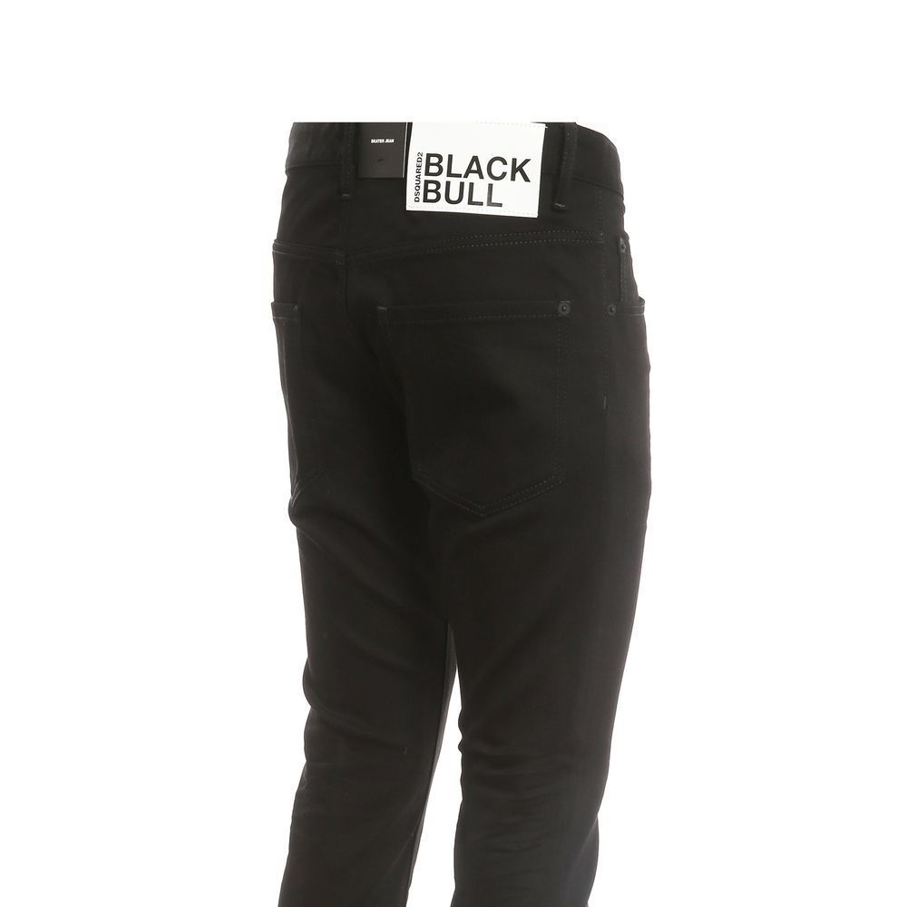 Dsquared² Black Skinny Jeans for Men detail view