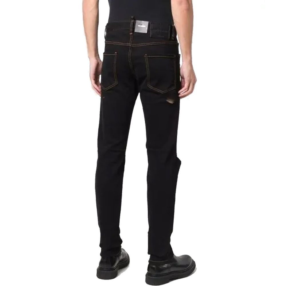 Dsquared² Black Jeans for Men detail view