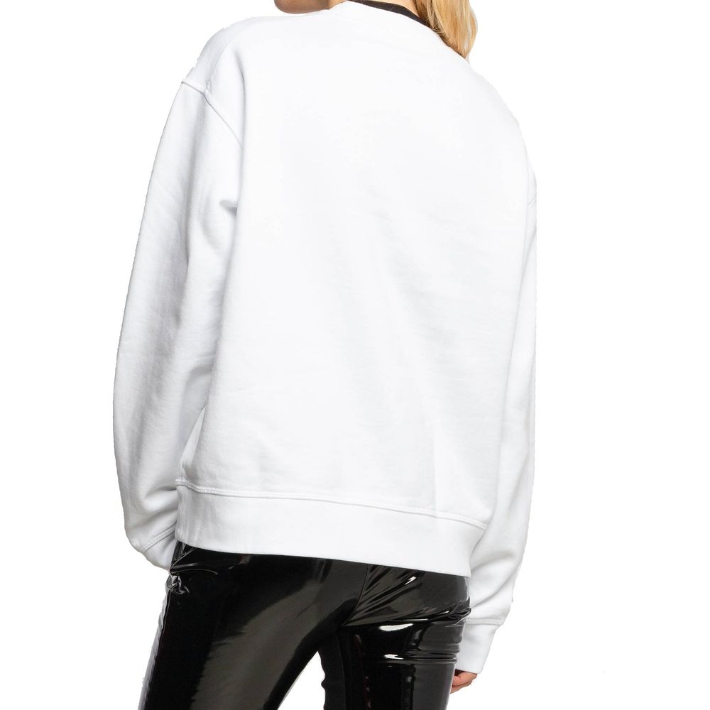 Dsquared² White Sweatshirt for Women detail view