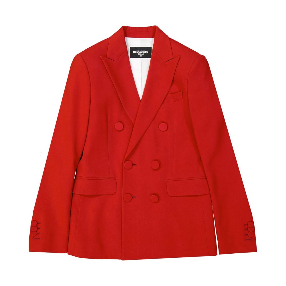 Manteau en viscose multicolore Dsquared²