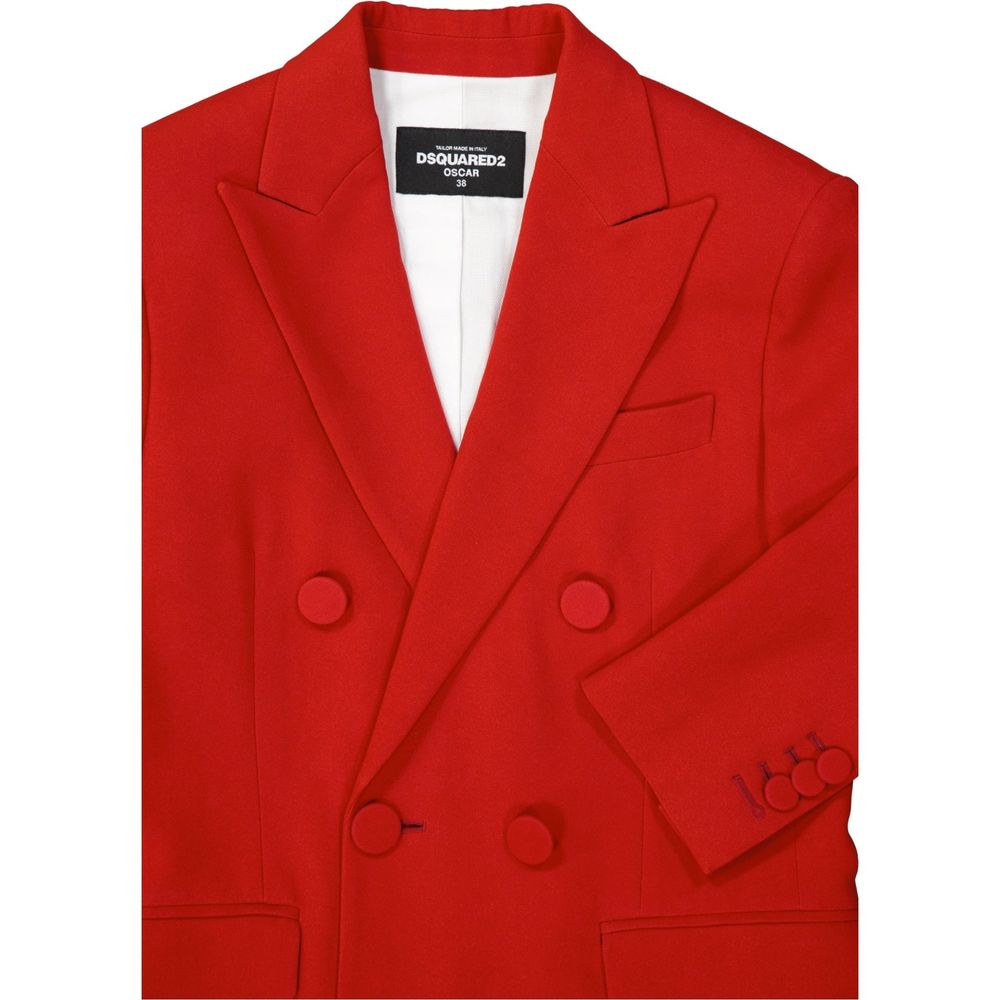 Manteau en viscose multicolore Dsquared²