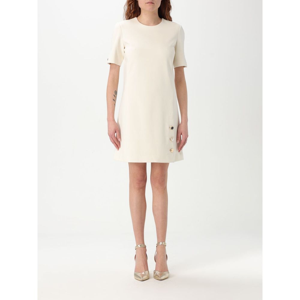 Robe décontractée en polyester avec perles Twinset